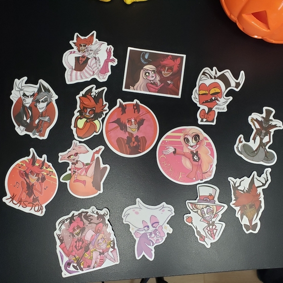 14 Hazbin Hotel + Helluva Boss stickers - Picture 2 of 4